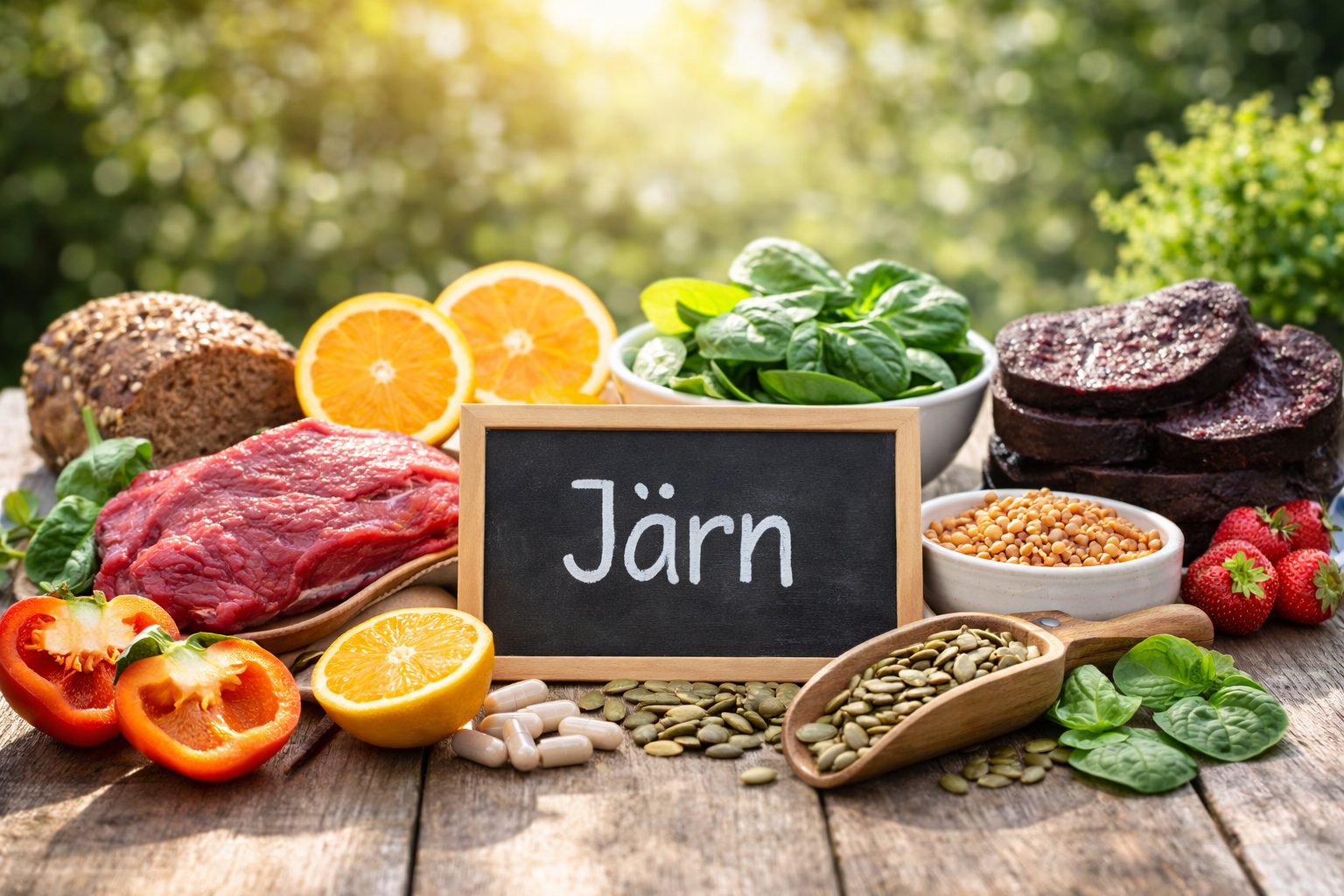 Järn – energi, syretransport och prestation