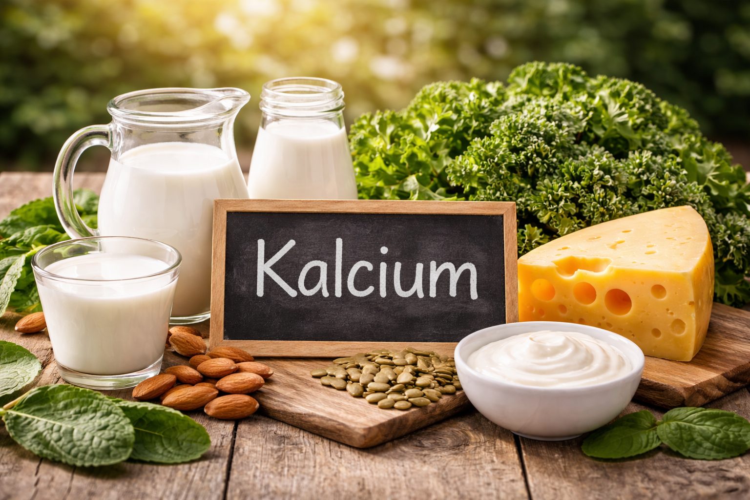 Kalcium – för starkt skelett, muskler och nervsystem