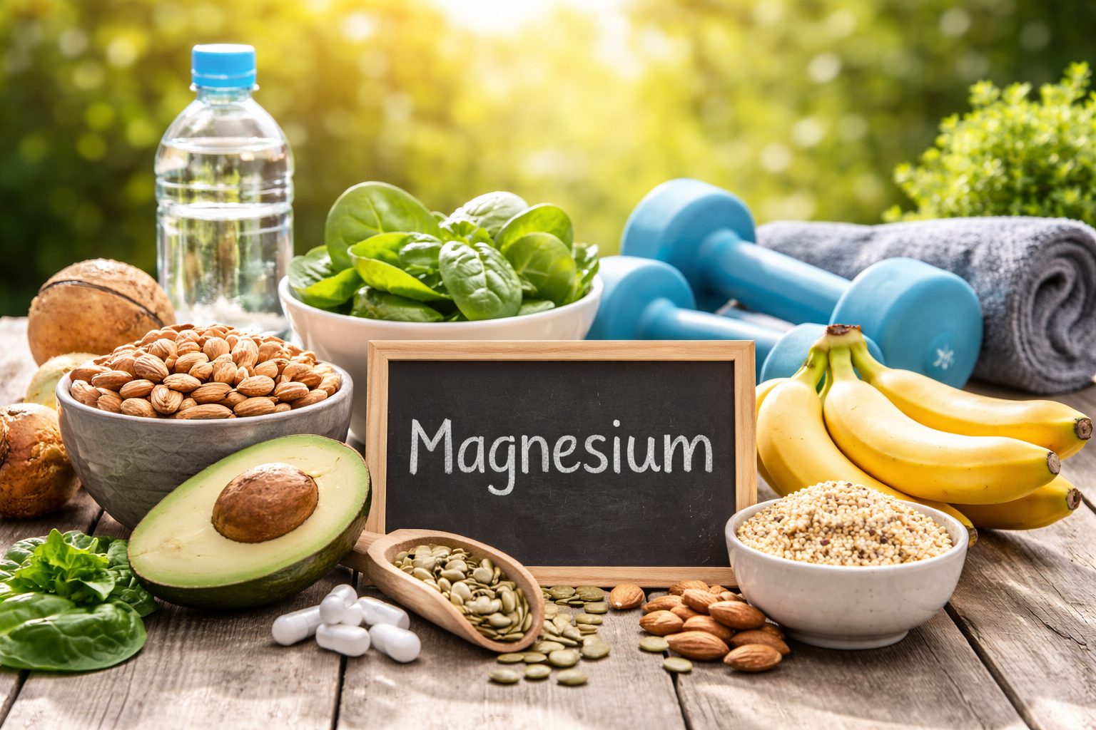 Magnesium – viktig för muskler, sömn och energi