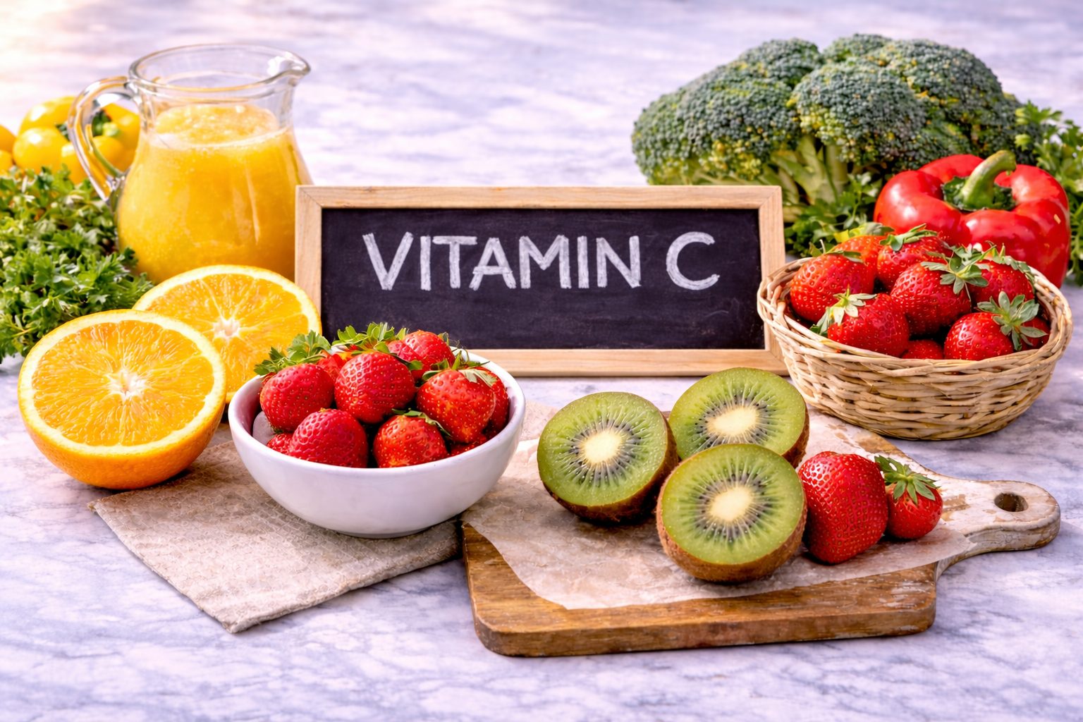 C-vitamin – stärker immunförsvaret och skyddar kroppen